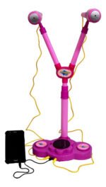 Juguete Microfono Infantil Doble Musica Luces Babymovil - Imagen 9