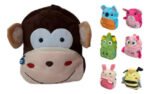 Mini Mochila Peluche Infantil Jardin Animalitos Nena Nene - Imagen 49