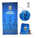 Toalla Toallon Futbol Playa Boca River Independiente Racing - Imagen 11