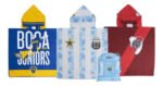 Toalla Poncho Infantil Argentina River Boca Mochila 70x140cm - Imagen 19