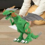 Juguete Dinosaurio Dragon Robot Con Luces Sonidos Movimiento - Imagen 11