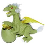 Juguete Dinosaurio Dragon Con Huevo Interactivo Luz Sonido - Imagen 9