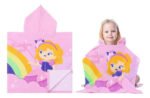 Poncho Ponchito Toalla Infantiles Con Capucha Varios Diseños - Imagen 96