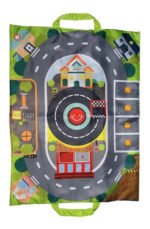 Manta Alfombra Anti Golpes Bebe Pista Carreras 9 Autitos - Imagen 5