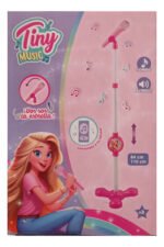 Juguete Microfono Infantil Karaoke Conexion Mp3 Celular Tiny Color Rosa - Imagen 3