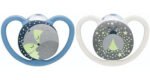Set 2 Chupetes Bebe Space Nuk Luminoso 0-6m 6-18m Babymovil - Imagen 3