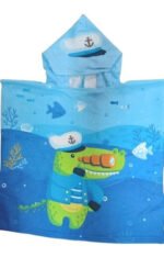 Poncho Ponchito Toalla Infantiles Con Capucha Varios Diseños - Imagen 34