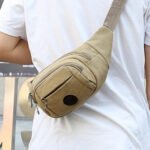 Riñonera Bandolera Deportiva Urbana Grande 4 Compartimentos - Imagen 5