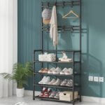 Perchero Armable Zapatos Organizador De Ropa Hierro 80 Cm - Imagen 9