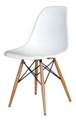 Silla Comedor Unidades Eames Eiffel Reforzada Pata Madera - Imagen 14