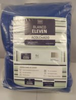 Acolchado Blanco París 1 1/2 Liso Reversible Doble Faz - Imagen 60