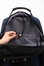 Mochila Antirrobo Porta Notebook Candado Cubre Lluvia - Imagen 4