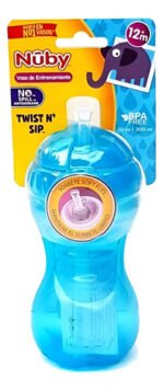 Vaso Nuby Twist N Sip Sorbete Gira 9923tw 12m+ Babymovil - Imagen 12