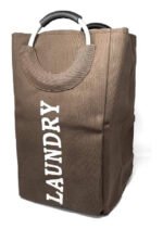 Cesto Canasto Laundry Plegable C/ Manija Ropa Sucia Ms - Imagen 5