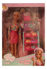 Juguete Muñeca 30cm Tiny Articulada Pastelera Accesorios - Imagen 3