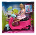 Muñeca Poppi Kiara Con Moto Accesorios 28cm Articulada - Imagen 3