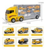 Juguete Camion Valija 6 Autitos Bombero Policia Babymovil - Imagen 5