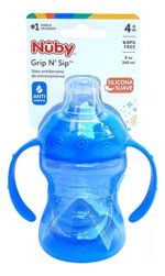 Vaso C/ Manijas P/ Bebe Nuby Antiderrame 9866 4m+ Babymovil - Imagen 6