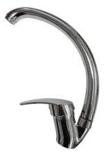 Griferia Canilla Mezcladora Monocomando Cocina Mesada Cromo