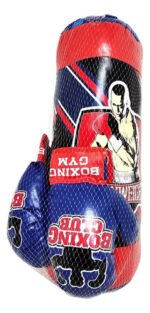 Set De Boxeo Infantil Bolsa Con Guantes  Cinturon Babymovil - Imagen 3