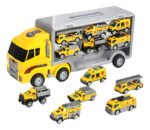 Juguete Camion Valija 6 Autitos Bombero Policia Babymovil - Imagen 3