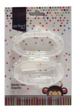 Cepillo De Dientes Bebe Dedo Estuche Priori 1527 Babymovil - Imagen 2