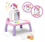 Mesa Didactica Con Proyector Musical Dibujo Fibras Colorear Color Unis - Imagen 4