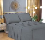 Juego Sábanas Twin City Blanco Patagonia 1 1/2 Plaza 1 Funda - Imagen 5