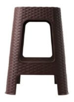 Banqueta Banquito Apilable Símil Ratan Plástico X6 Babymovil - Imagen 20