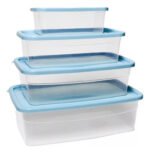 Set 4 Contenedores Hermeticos Con Tapa Frezzer Microondas - Imagen 13