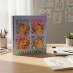 Carpeta Escolar Numero 3 Con Anillos Varios Modelos Capibara - Imagen 8