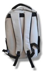 Mochila Escolar Pratys River Plate Impermeable Gris Con Bolsillos Liso - Imagen 4