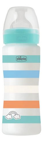 Mamadera Bebe Chicco  Wellbeing 330ml De Flujo Rapido - Imagen 11