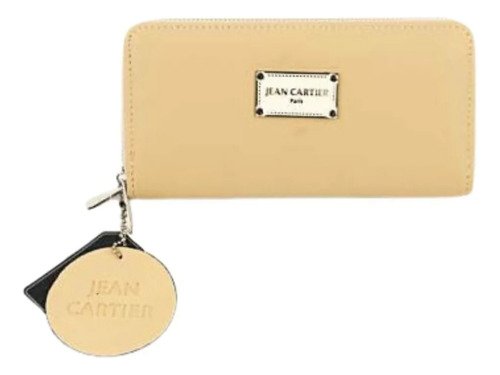 Billetera Fichero Mujer Jean Cartier 100% Original 2 Cierres