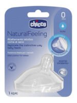 Tetina Chicco Natural Feeling 0m+ Flujo Normal Babymovil - Imagen 2