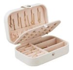 Caja Joyero Alhajero Organizador Anillos Bijouterie - Imagen 2