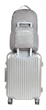 Mochila Bolso Convertible Plegable Viaje Liviana Reforzada - Imagen 34