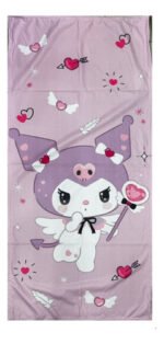 Toalla Toallon Playero 150 X 70cm Secado Rapido Kuromi - Imagen 6