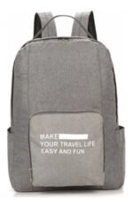 Mochila Bolso Convertible Plegable Viaje Liviana Reforzada - Imagen 2