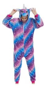 Pijama Nena Abrigado Enterito Disfraz Unicornio Suave - Imagen 3