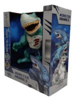 Juguete Muñeco Articulado Tiburon Dinosaurio Con Luz Sonido - Imagen 3