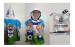 Toalla Poncho Infantil Futbol River Boca Mochila Babymovil - Imagen 32