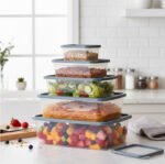 Set 4 Taper Contenedor Hermeticos Con Tapa Frezzer Microonda - Imagen 2