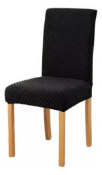 Funda Cubre Silla Elastizada Texturizada City Blanco Premium - Imagen 7