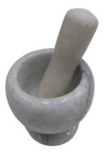 Mortero De Mármol  Con Pisón 10cm Diámetro Ms - Imagen 14