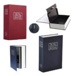 Caja Fuerte Simulando Libro Cofre Portavalores 240x155x55 Mm - Negro - Imagen 2