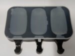 Molde De Silicona Para 3 Paleta Helado Bombon Palito Freezer