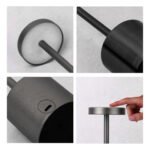 Velador Lampara Led Usb Touch Mesa De Luz Escritorio - Imagen 3