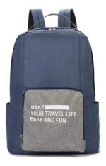 Mochila Bolso Convertible Plegable Viaje Liviana Reforzada - Imagen 16