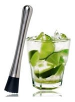 Mortero Pizon Machucador De Acero Para Tragos Cocteleria Ms